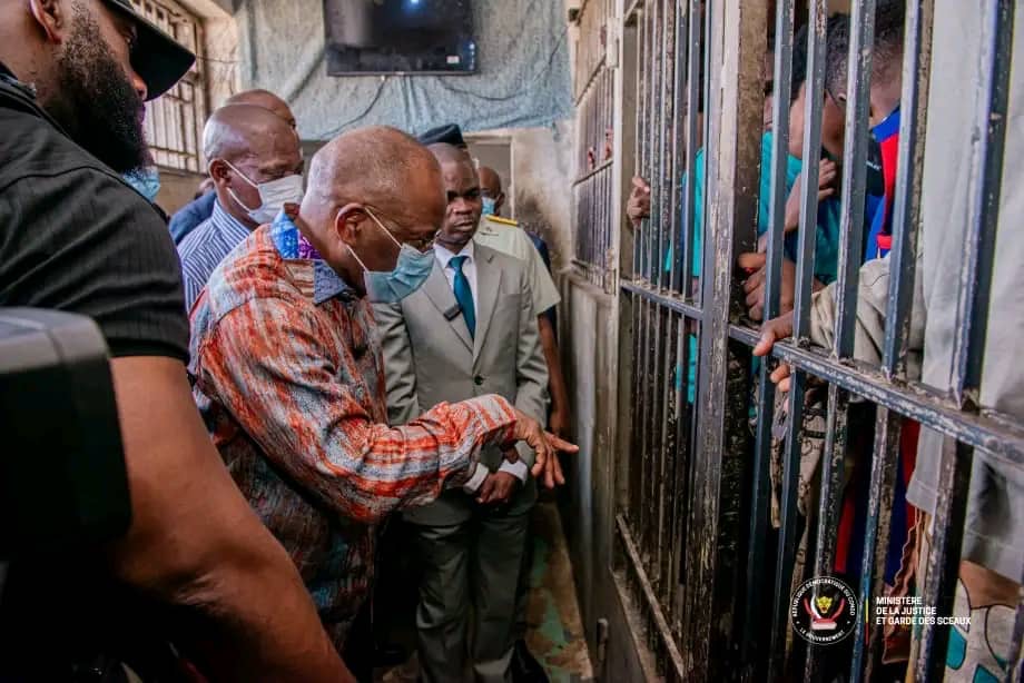 RDC : avec plus de 16 000 détenus, Guillaume Ngefa annonce des mesures urgentes pour désengorger la prison de Makala