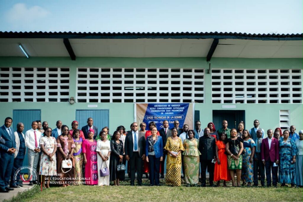 Kinshasa : Raïssa Malu rend hommage aux enseignants et appelle à adapter l’école aux défis du numérique